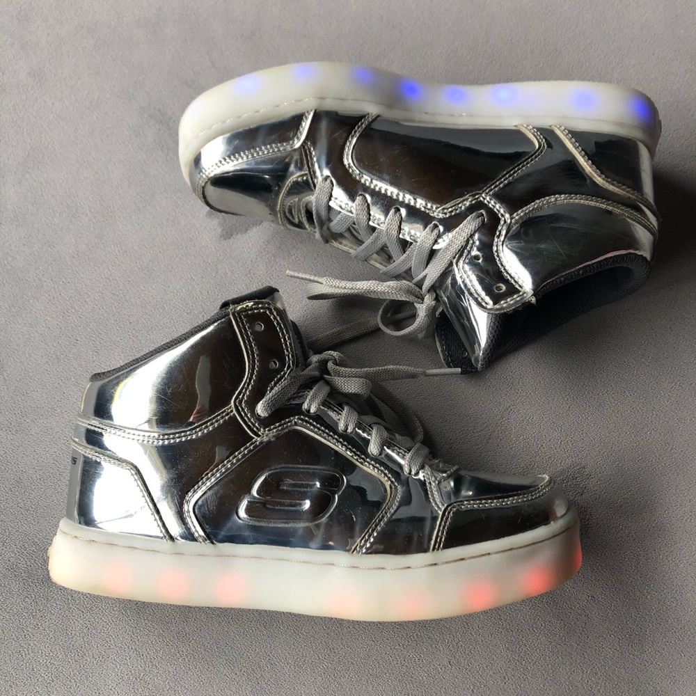 Skechers ~ Kids Energy Lights Eliptic Sneaker ~ Youth Size 3.5